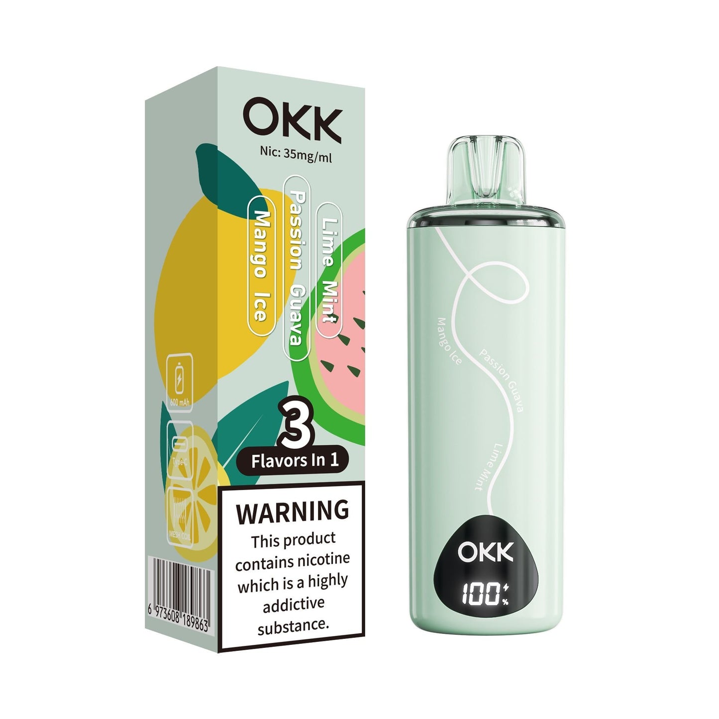 Okk Tripo 20000 Puff 35mg